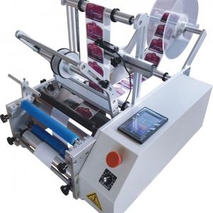 Intelligent semi auto round bottle plastic jar labeler labeling machine