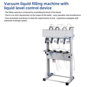 4HPF Water Filler Semi-automatic Liquid Vial Desk-top Filling Machine For Juice Beverage Drink Bottle Oil Perfume