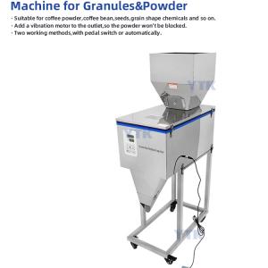 W1200J Granule Gummy Candy Small Powder Filling Machine 