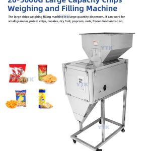 W20C Electric Automatic Beans Potato Chips Filling Machine