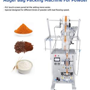 BP500F Auger Screw Electrolyte Bath Powder Packing Filling Machine Acrilic Nails Cocain Milk Tea Powder Sealing Machine