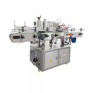 LT-260 Automatic PET Water Plastic Bottle Labeller Sticker Tabletop Double Side Round Bottle Labelling Machine With Date Coder